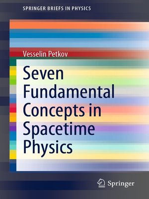 cover image of Seven Fundamental Concepts in Spacetime Physics